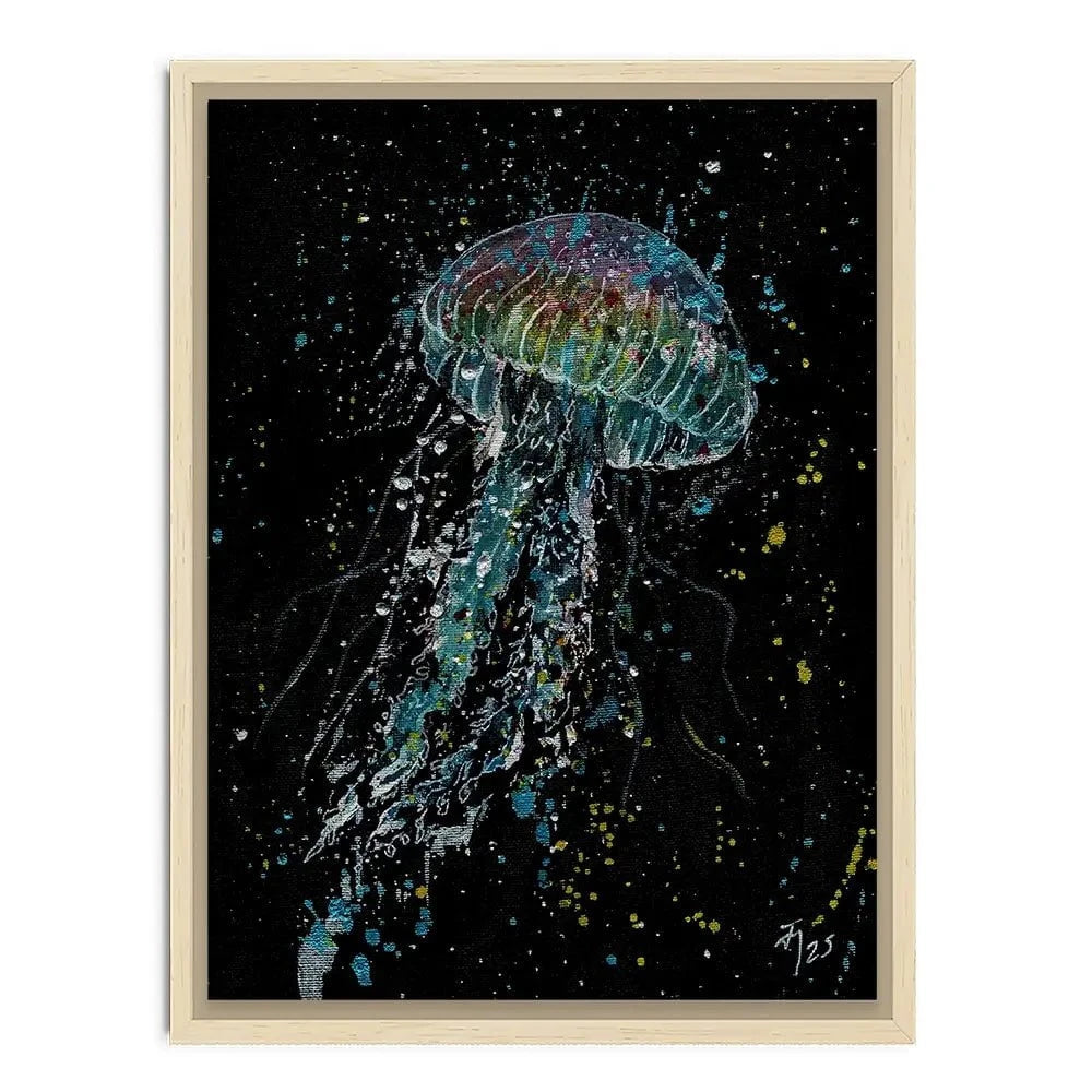 Jellyfish Canvas Print Jellyfish Canvas Print wall art product Jamie Taylor