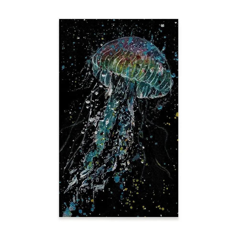 Jellyfish Canvas Print Jellyfish Canvas Print wall art product Jamie Taylor