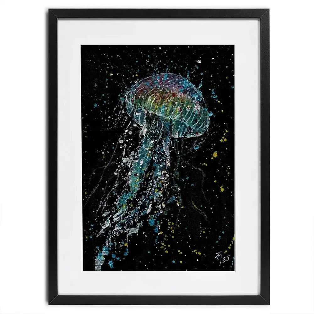 Jellyfish Framed Art Print Jellyfish Framed Art Print wall art product Jamie Taylor