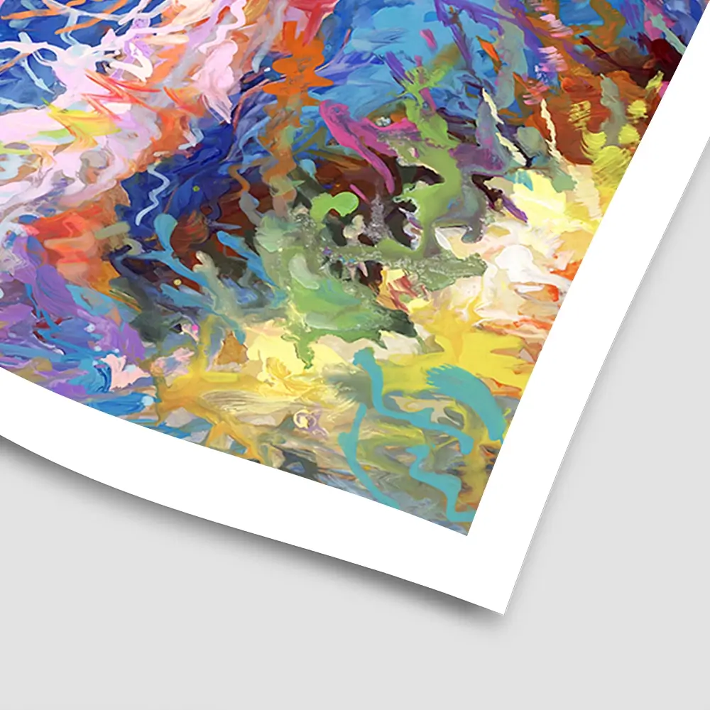 Jellyfish Serenade Square Art Print Jellyfish Serenade Square Art Print wall art product Art Print Shop