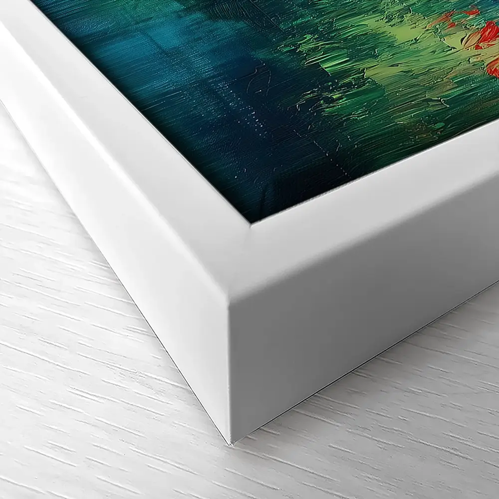 Jewel Tone Lake Canvas Print Jewel Tone Lake Canvas Print wall art product Gina Kelly - Independent