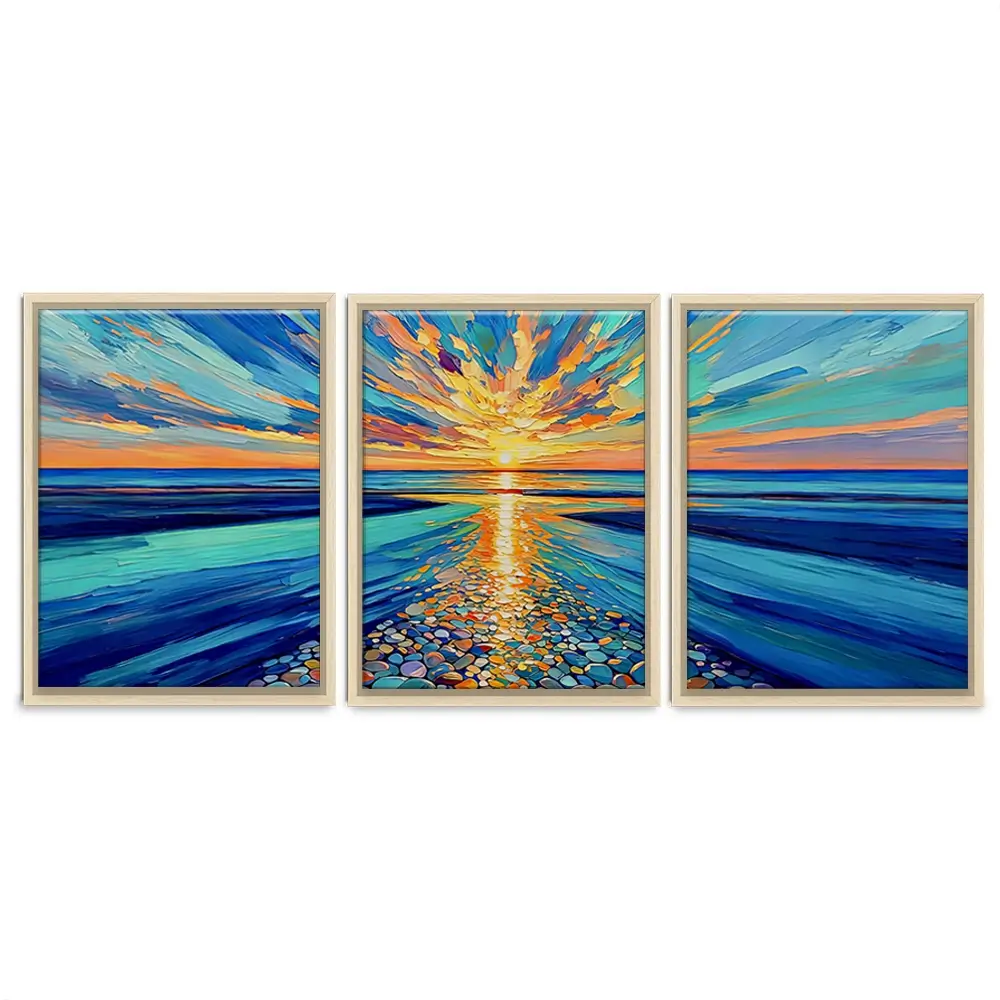 Jewels Of The Shore Trio Canvas Print Jewels Of The Shore Trio Canvas Print wall art product David Alexander Elder