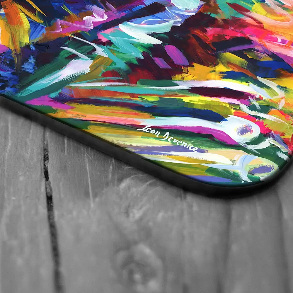 Jimi Hendrix Close Up Coaster Set Jimi Hendrix Close Up Coaster Set wall art product Leon Devenice