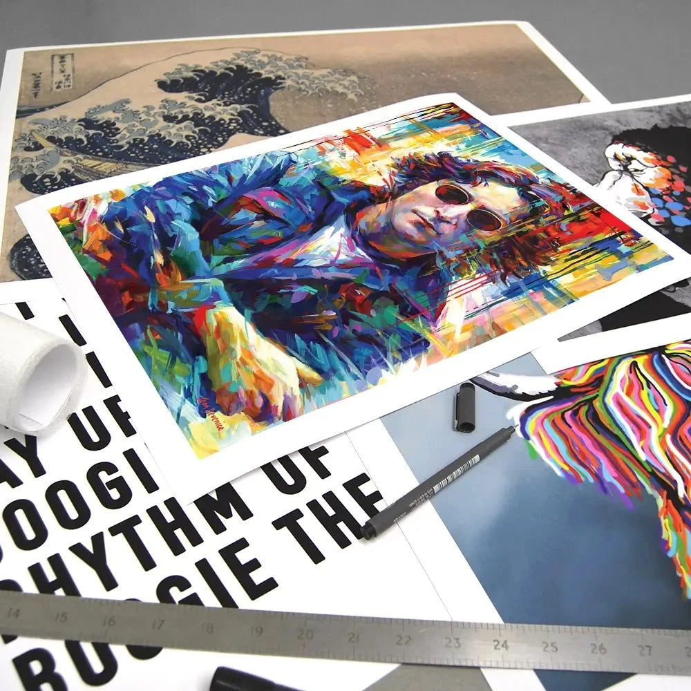 John Lennon Art Print John Lennon Art Print wall art product Leon Devenice