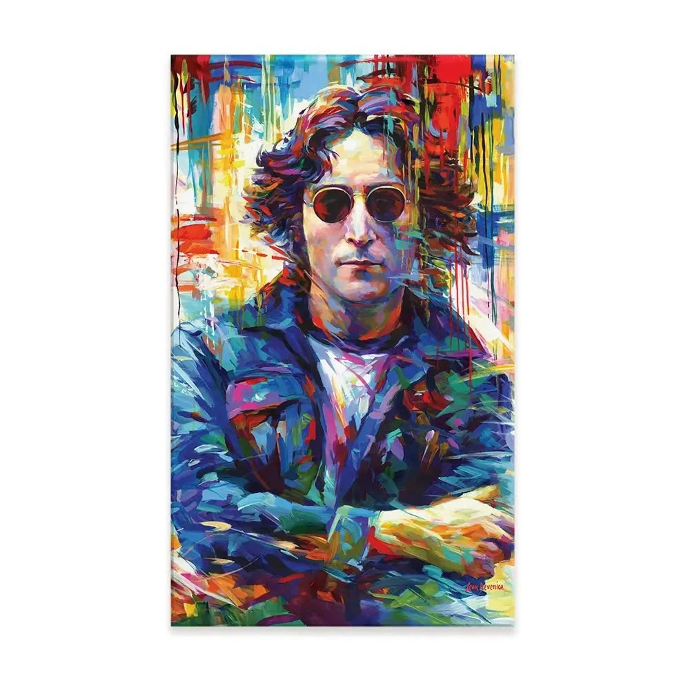 John Lennon Canvas Print John Lennon Canvas Print wall art product Leon Devenice