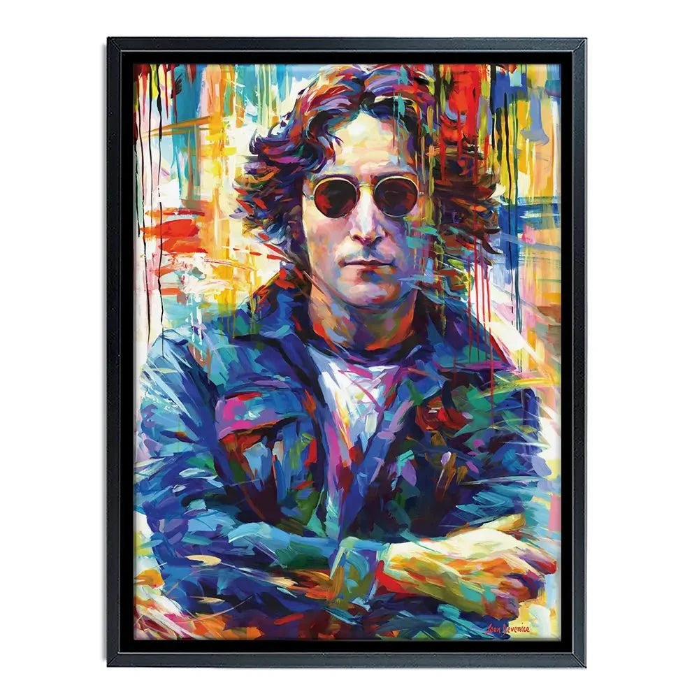 John Lennon Canvas Print John Lennon Canvas Print wall art product Leon Devenice