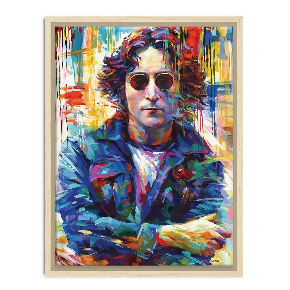 John Lennon Canvas Print John Lennon Canvas Print wall art product Leon Devenice