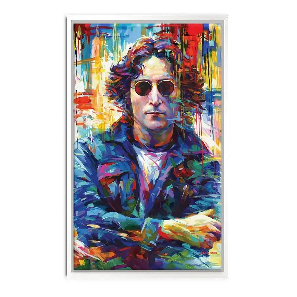 John Lennon Canvas Print John Lennon Canvas Print wall art product Leon Devenice