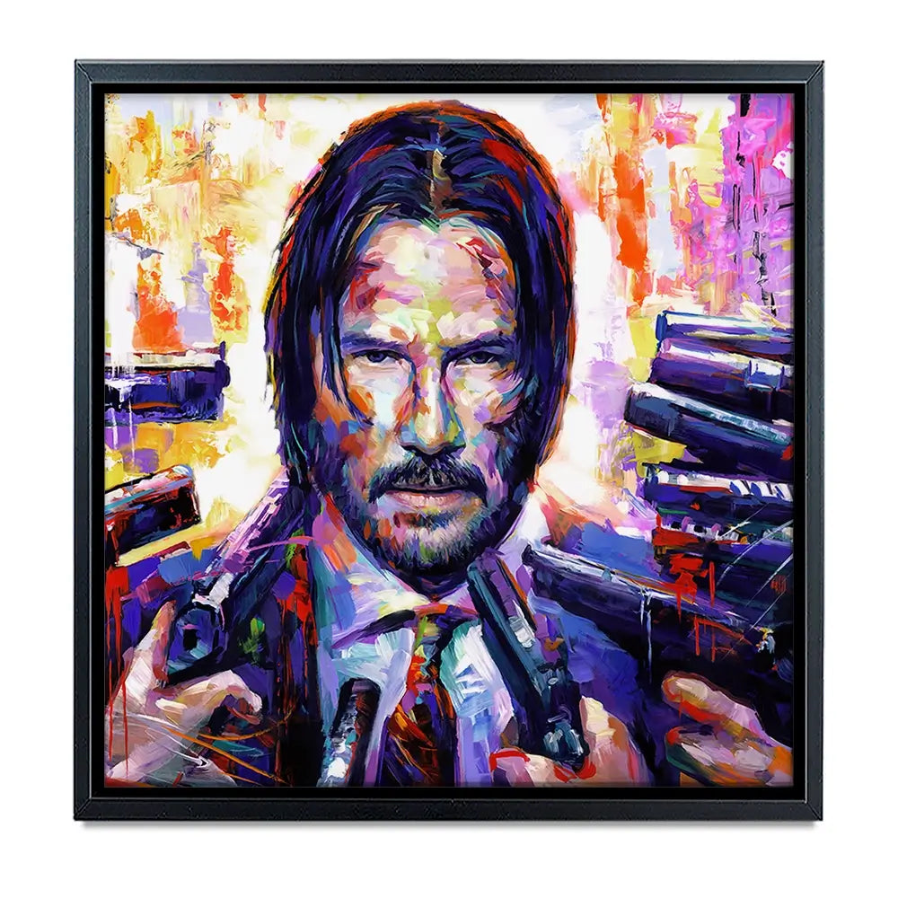 John Wick Oversized Canvas Print John Wick Oversized Canvas Print wall art product Leon Devenice