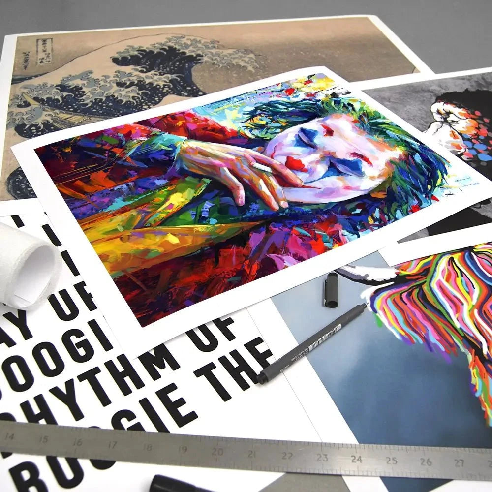 Joker Art Print Joker Art Print wall art product Leon Devenice