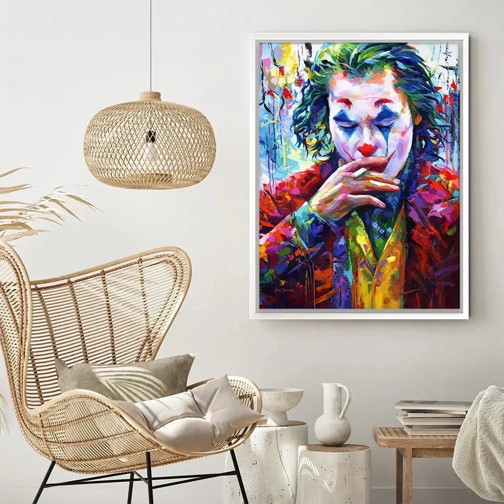 Joker Canvas Print Joker Canvas Print wall art product Leon Devenice