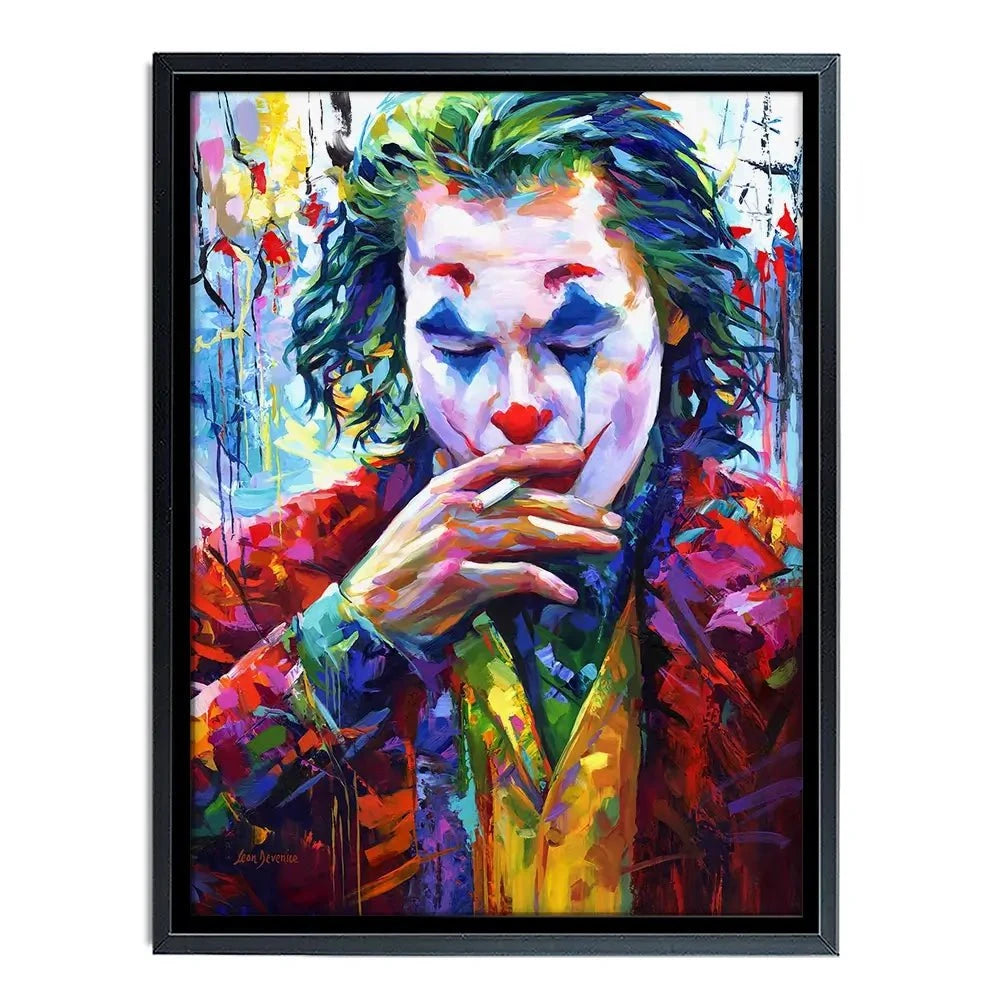 Joker Canvas Print Joker Canvas Print wall art product Leon Devenice