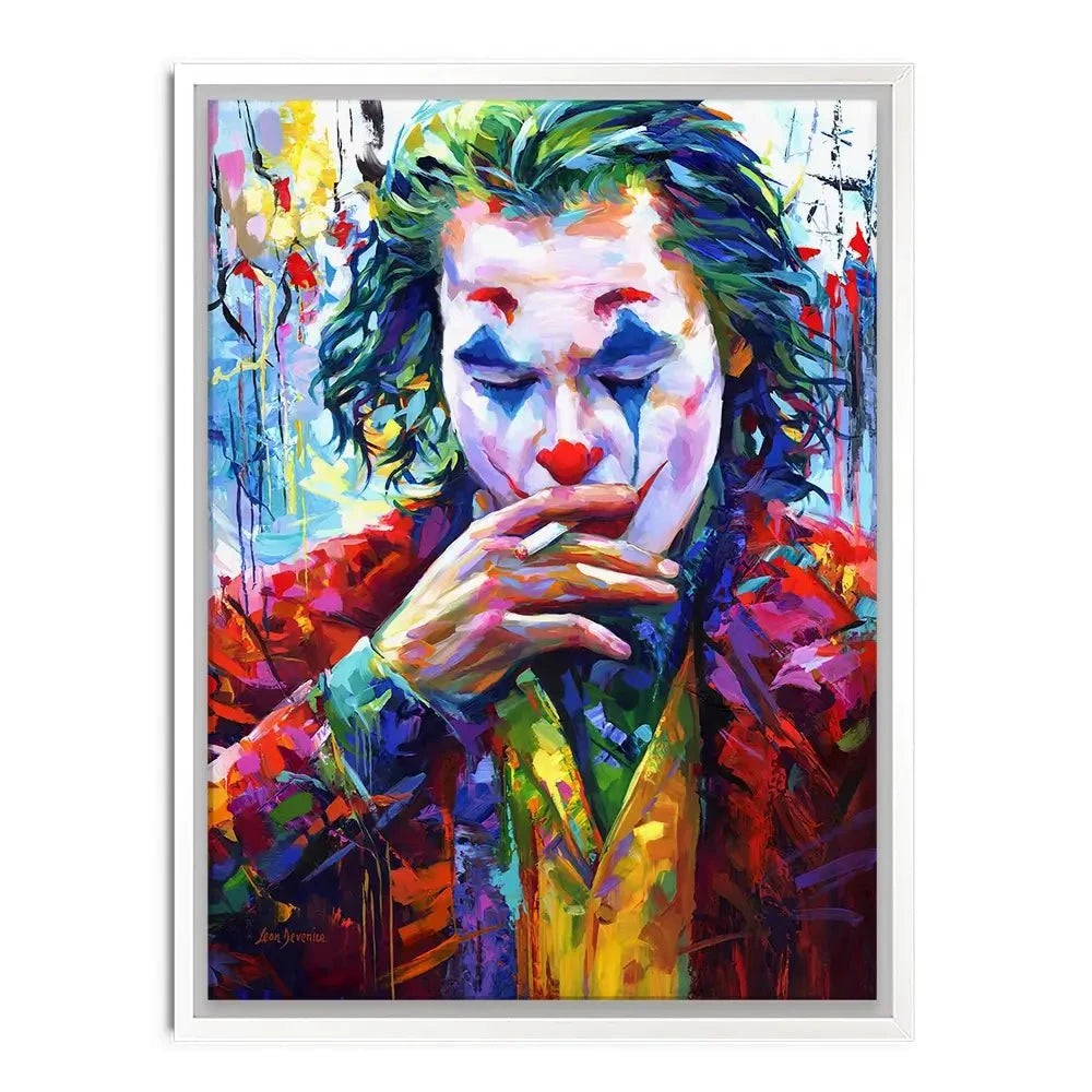 Joker Canvas Print Joker Canvas Print wall art product Leon Devenice