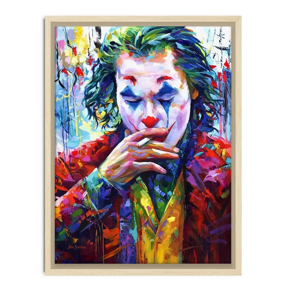 Joker Canvas Print Joker Canvas Print wall art product Leon Devenice