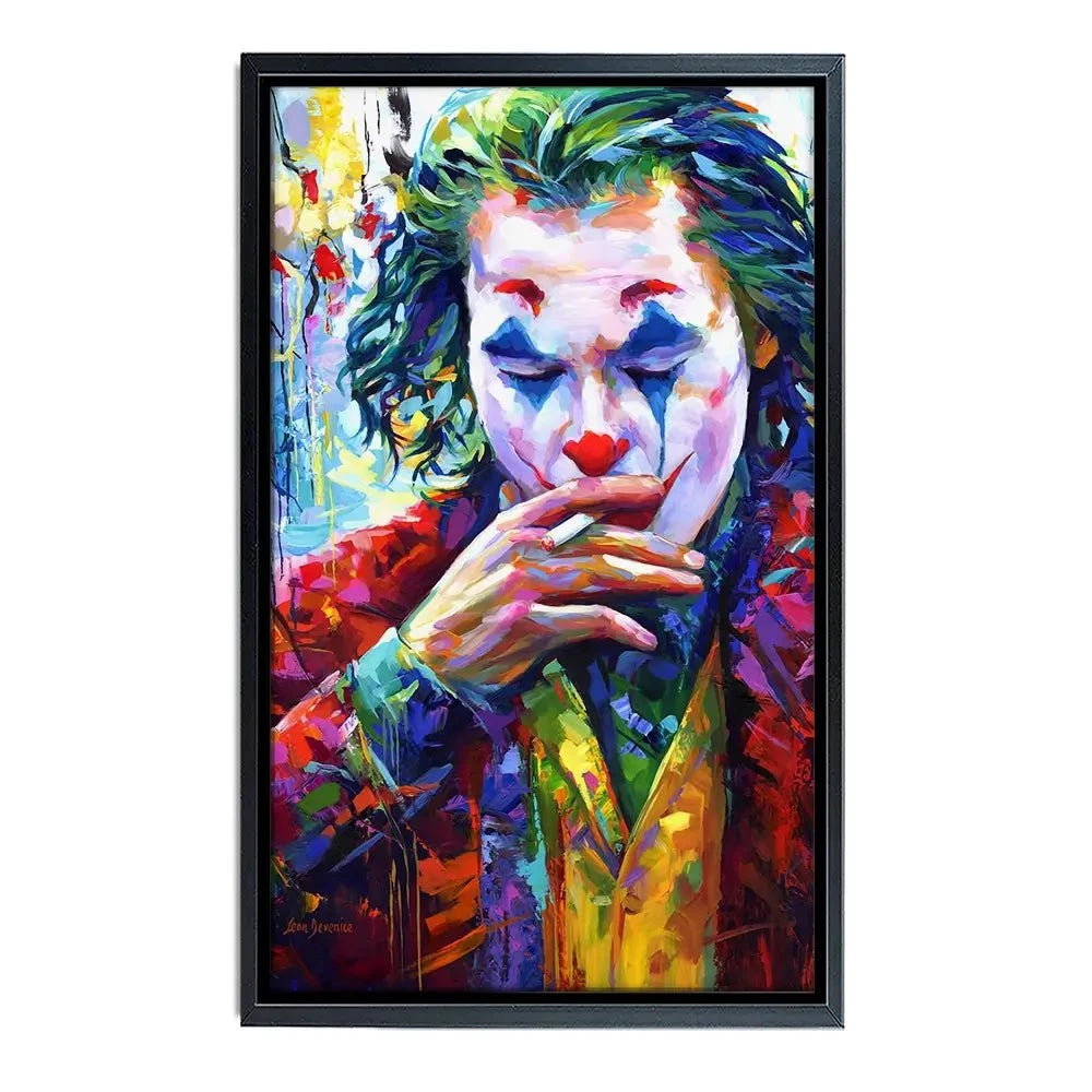 Joker Canvas Print Joker Canvas Print wall art product Leon Devenice