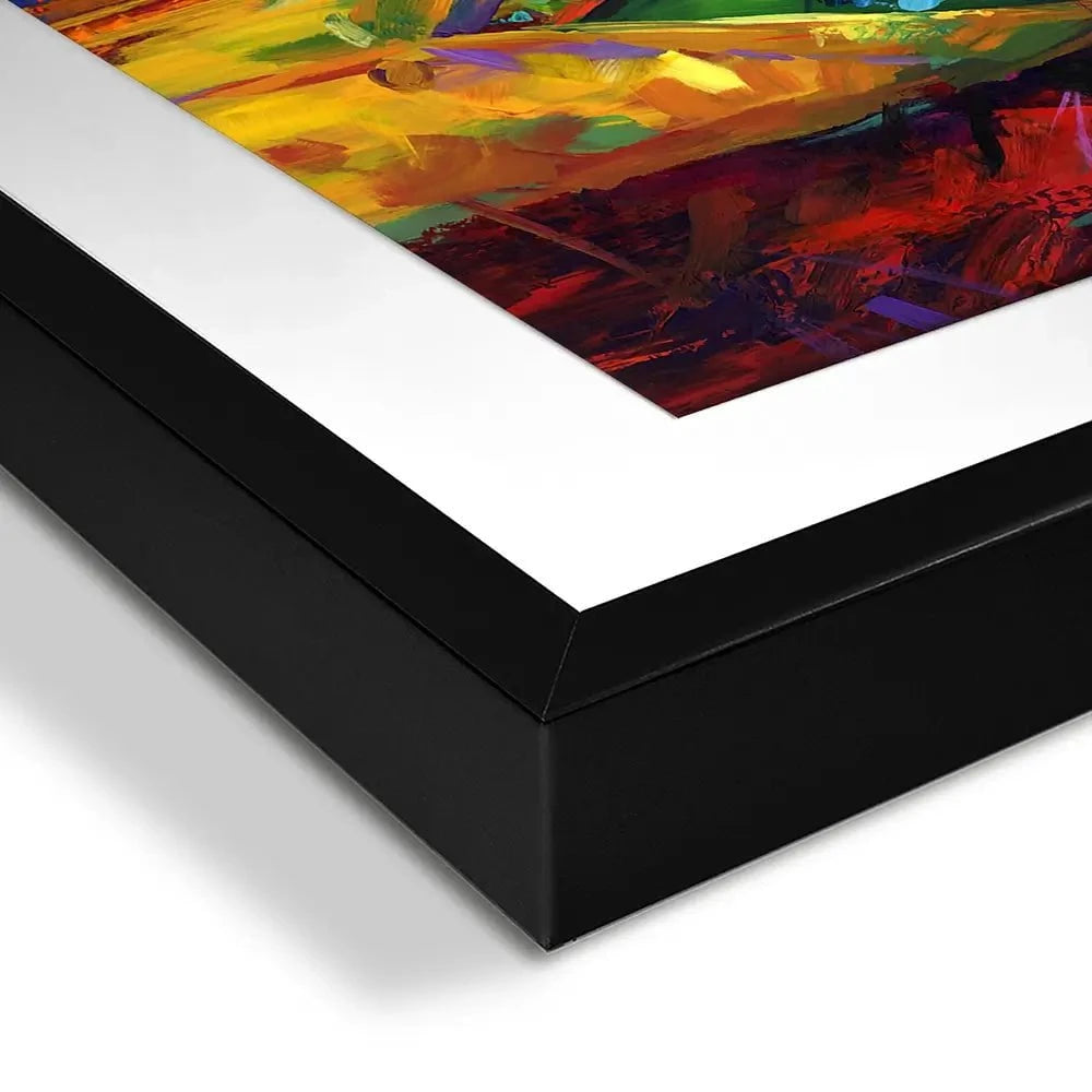 Joker Framed Art Print Joker Framed Art Print wall art product Leon Devenice