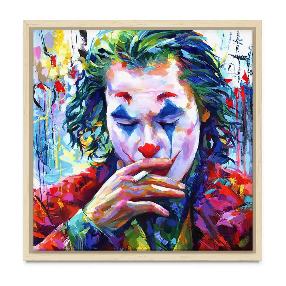 Joker Oversized Canvas Print Joker Oversized Canvas Print wall art product Art Print Shop
