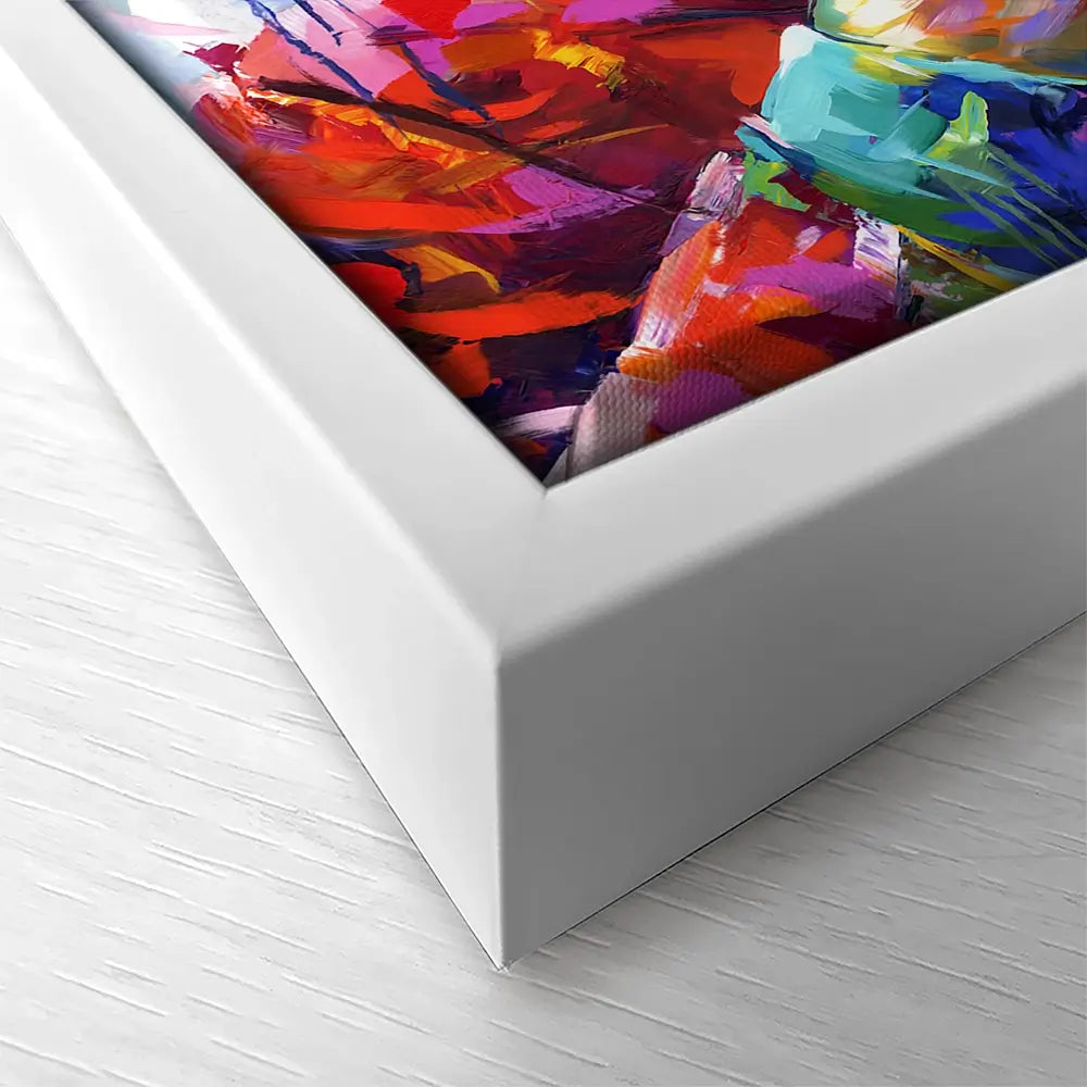Joker Square Canvas Print Joker Square Canvas Print wall art product Leon Devenice