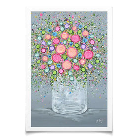 Joy In Every Bloom Art Print Joy In Every Bloom Art Print wall art product Jo Gough