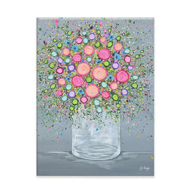 Joy In Every Bloom Canvas Print Joy In Every Bloom Canvas Print wall art product Jo Gough
