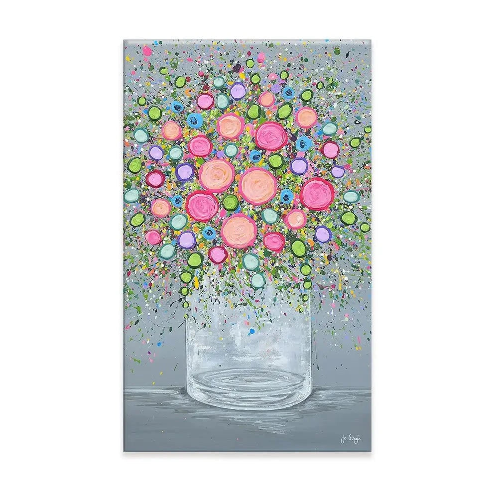 Joy In Every Bloom Canvas Print Joy In Every Bloom Canvas Print wall art product Jo Gough