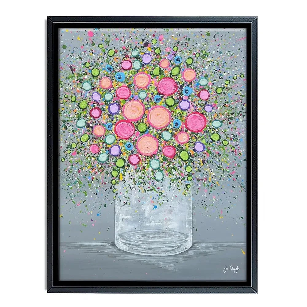 Joy In Every Bloom Canvas Print Joy In Every Bloom Canvas Print wall art product Jo Gough