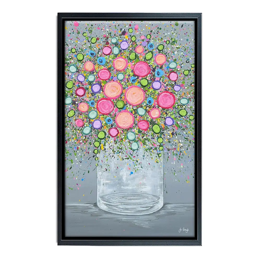 Joy In Every Bloom Oversized Canvas Print Joy In Every Bloom Oversized Canvas Print wall art product Art Print Shop