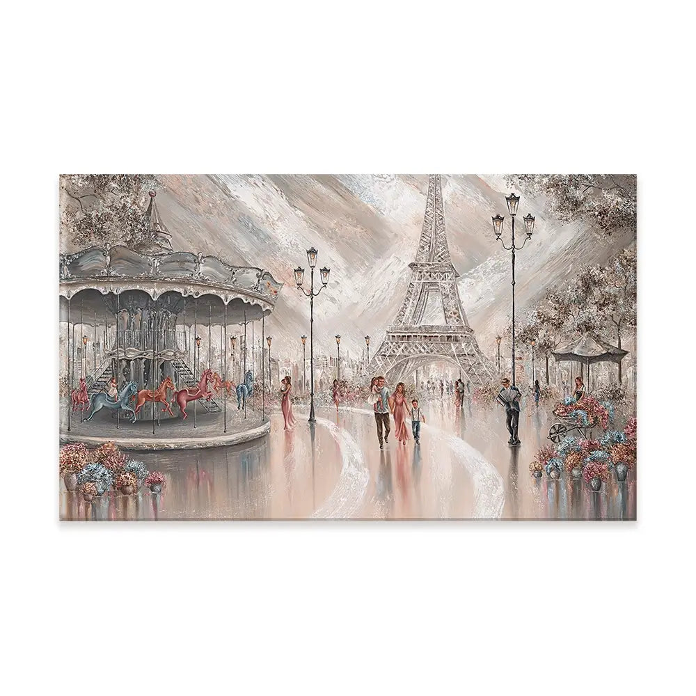 Joy In Paris Canvas Print Joy In Paris Canvas Print wall art product Isabella Karolewicz
