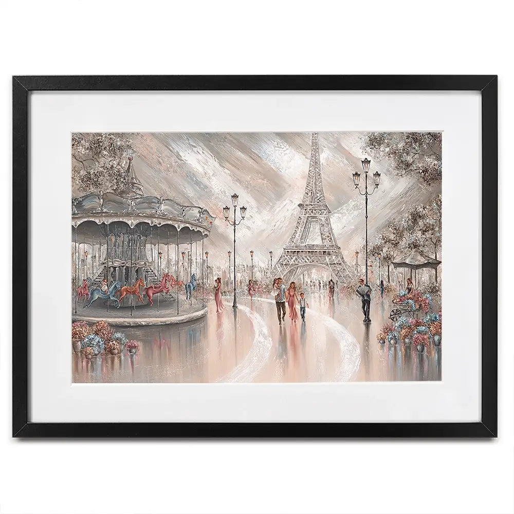 Joy In Paris Framed Art Print Joy In Paris Framed Art Print wall art product Isabella Karolewicz