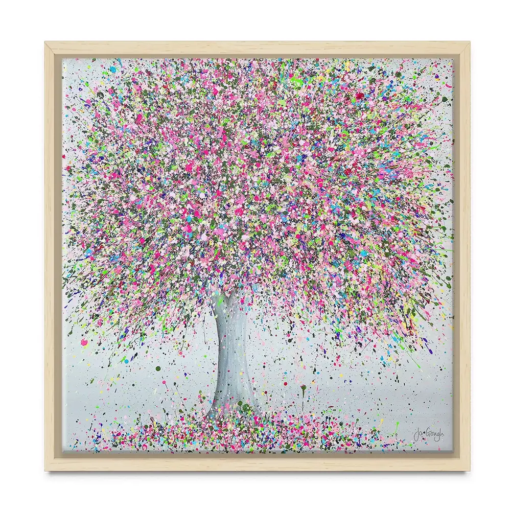 Joyful Love Canvas Print Joyful Love Canvas Print wall art product Jo Gough