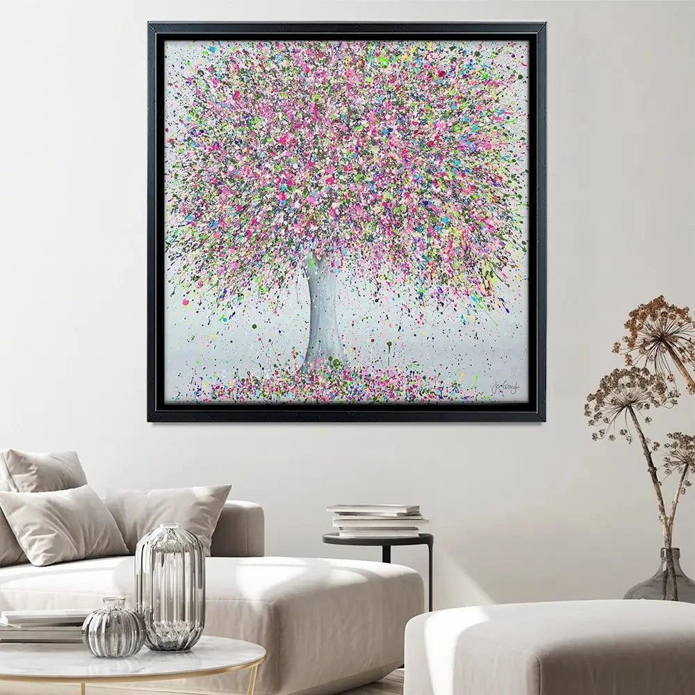 Joyful Love Canvas Print Joyful Love Canvas Print wall art product Jo Gough