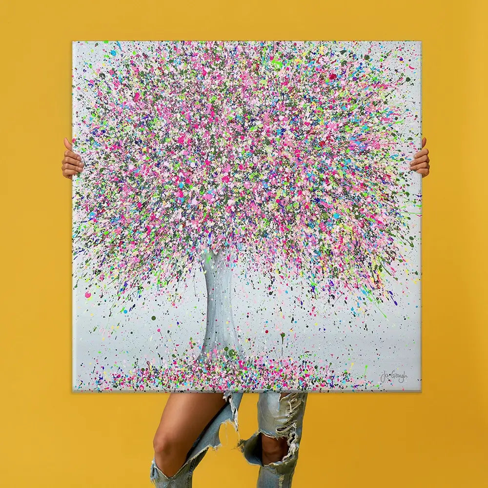 Joyful Love Oversized Canvas Print Joyful Love Oversized Canvas Print wall art product Art Print Shop