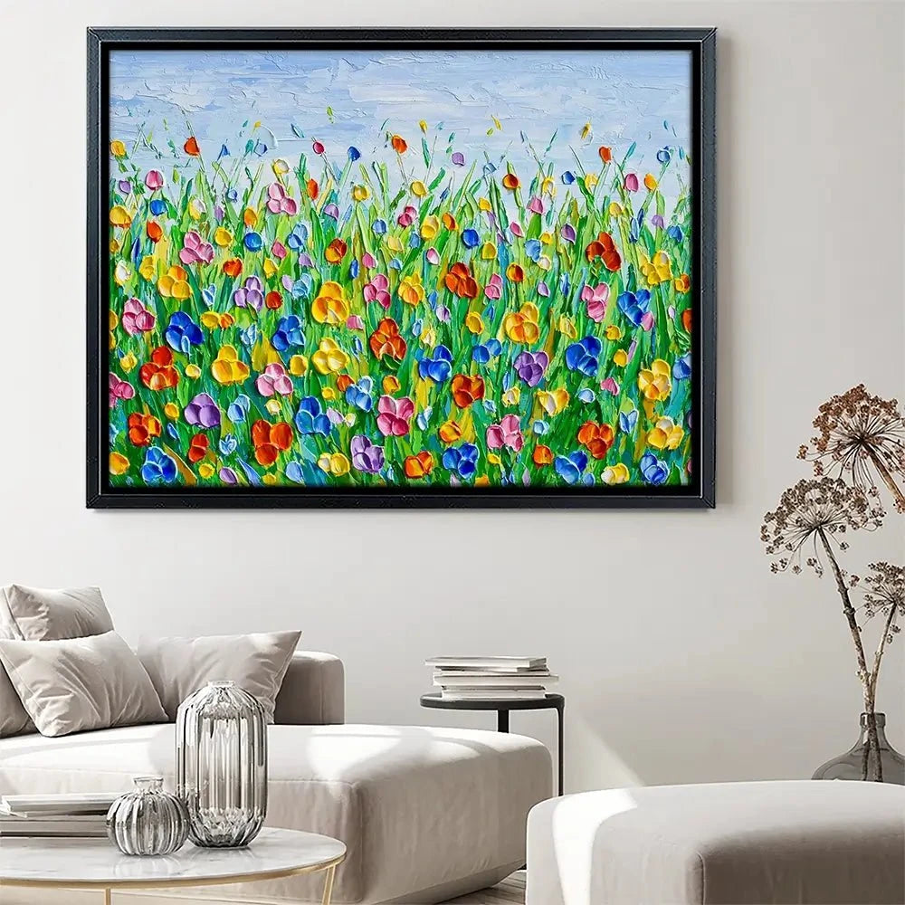 Joyful Meadow 2 Canvas Print Joyful Meadow 2 Canvas Print wall art product Olga Tkachyk