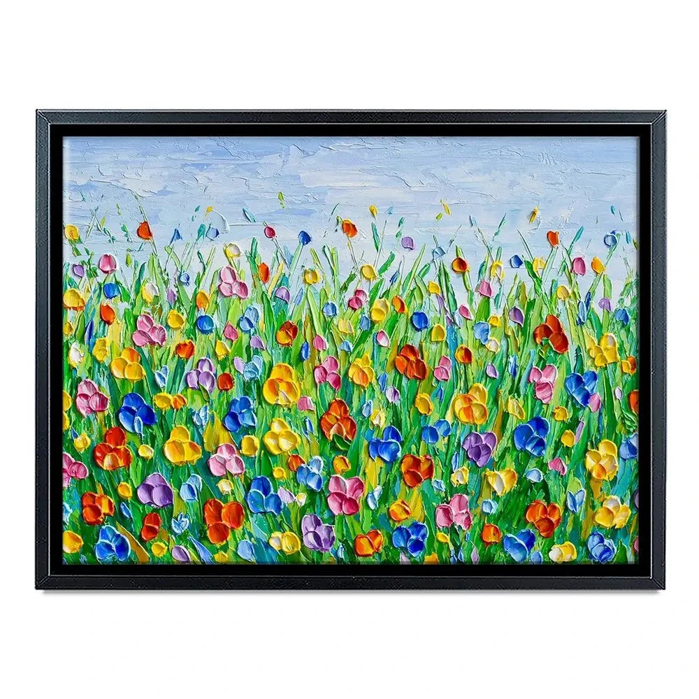 Joyful Meadow 2 Canvas Print Joyful Meadow 2 Canvas Print wall art product Olga Tkachyk