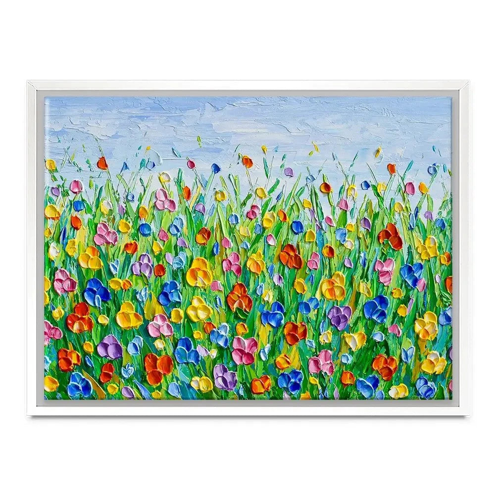 Joyful Meadow 2 Canvas Print Joyful Meadow 2 Canvas Print wall art product Olga Tkachyk