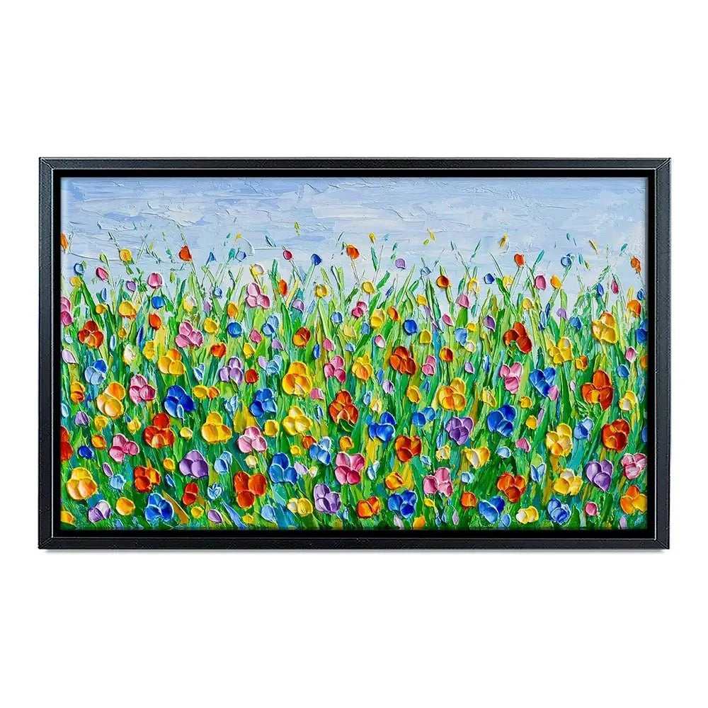 Joyful Meadow 2 Canvas Print Joyful Meadow 2 Canvas Print wall art product Olga Tkachyk
