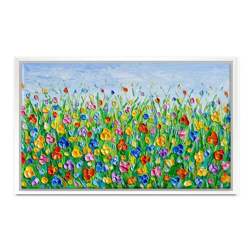 Joyful Meadow 2 Canvas Print Joyful Meadow 2 Canvas Print wall art product Olga Tkachyk