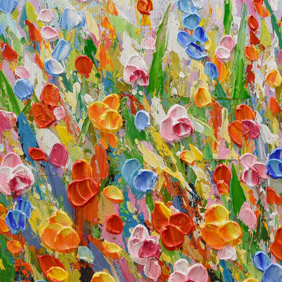Joyful Meadow Canvas Print wall art product Olga Tkachyk