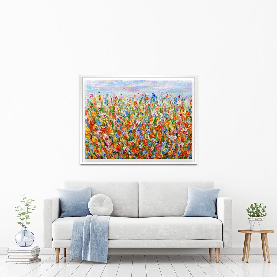 Joyful Meadow Canvas Print wall art product Olga Tkachyk