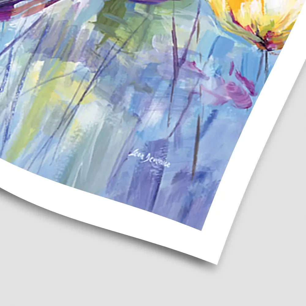 Joyful Poppies In Spring Light Art Print Joyful Poppies In Spring Light Art Print wall art product Leon Devenice
