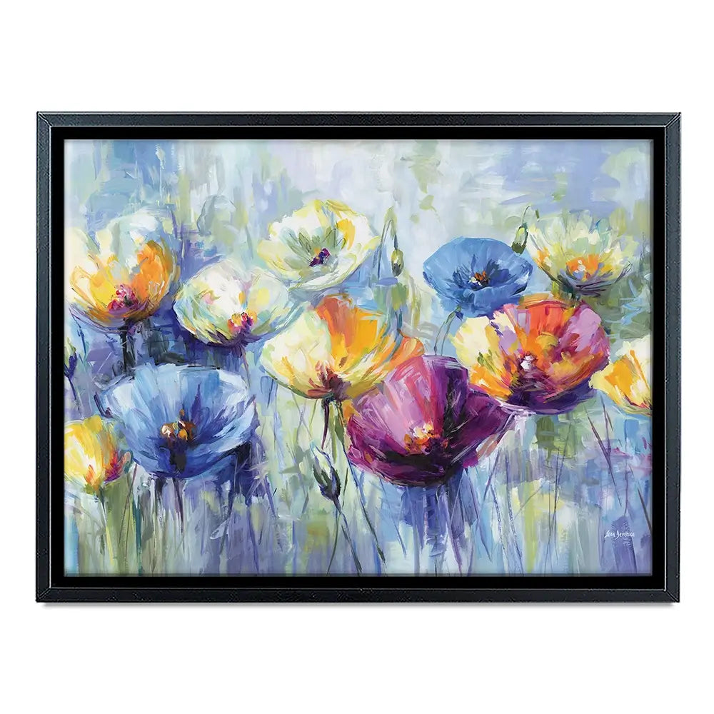 Joyful Poppies In Spring Light Canvas Print Joyful Poppies In Spring Light Canvas Print wall art product Leon Devenice