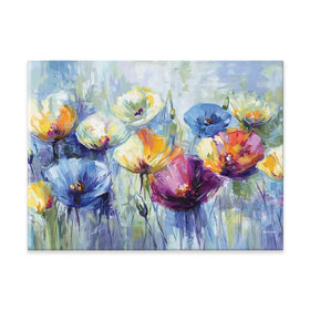 Joyful Poppies In Spring Light Canvas Print Joyful Poppies In Spring Light Canvas Print wall art product Leon Devenice