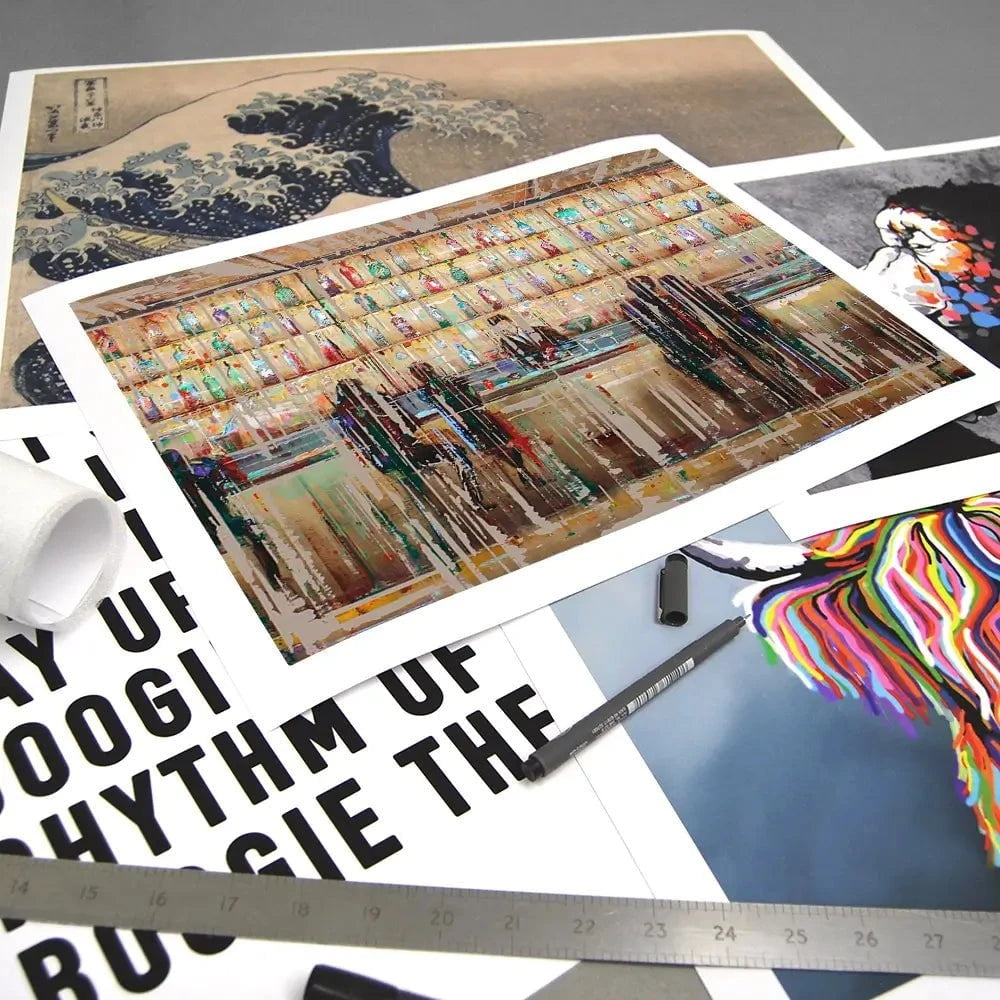 Just Another Cocktail Bar Art Print Just Another Cocktail Bar Art Print wall art product Studio Paint-Ing