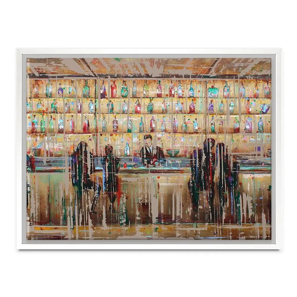 Just Another Cocktail Bar Canvas Print Just Another Cocktail Bar Canvas Print wall art product Studio Paint-Ing