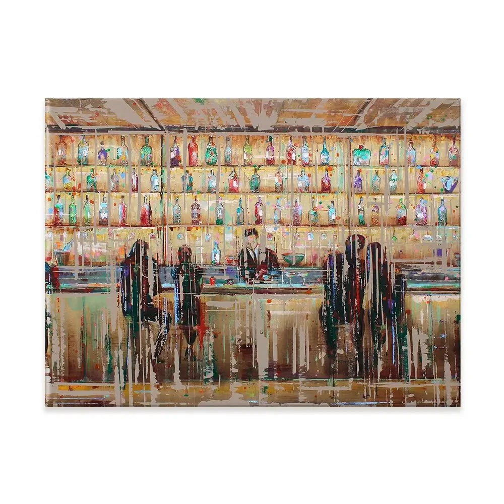 Just Another Cocktail Bar Canvas Print Just Another Cocktail Bar Canvas Print wall art product Studio Paint-Ing