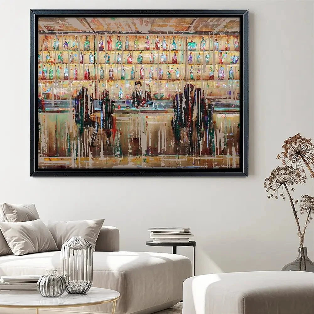 Just Another Cocktail Bar Canvas Print Just Another Cocktail Bar Canvas Print wall art product Studio Paint-Ing