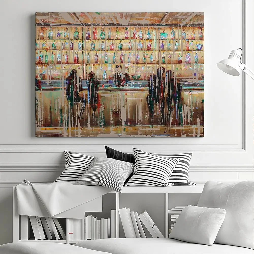 Just Another Cocktail Bar Canvas Print Just Another Cocktail Bar Canvas Print wall art product Studio Paint-Ing