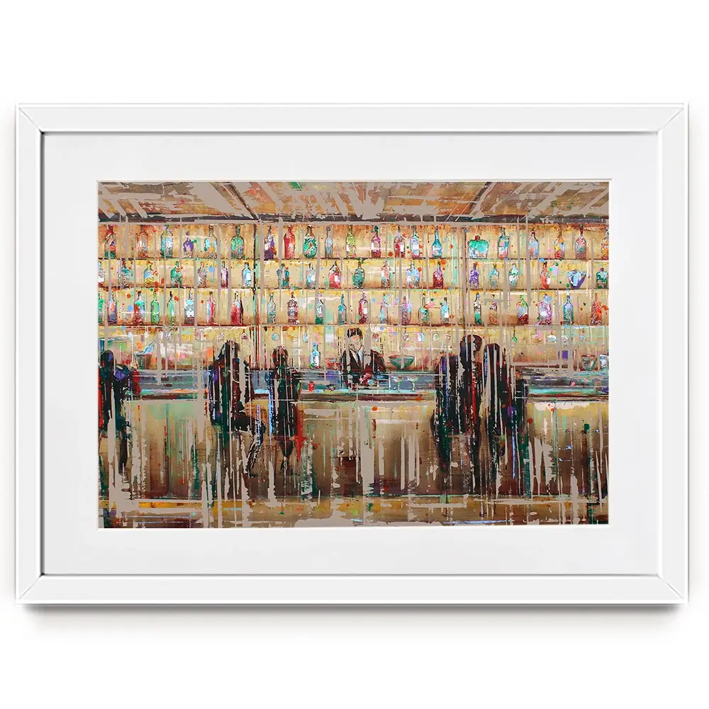 Just Another Cocktail Bar Framed Art Print Just Another Cocktail Bar Framed Art Print wall art product Studio Paint-Ing