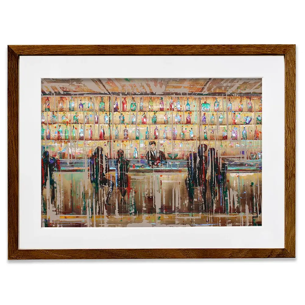 Just Another Cocktail Bar Framed Art Print Just Another Cocktail Bar Framed Art Print wall art product Studio Paint-Ing
