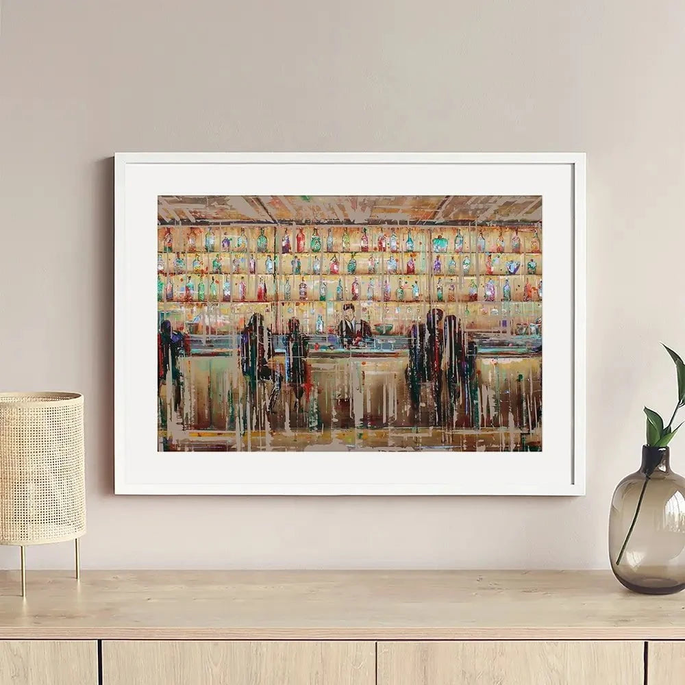 Just Another Cocktail Bar Framed Art Print Just Another Cocktail Bar Framed Art Print wall art product Studio Paint-Ing